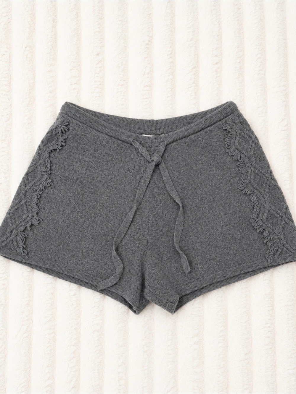 Splendid 100% Cashmere Drawstring Shorts